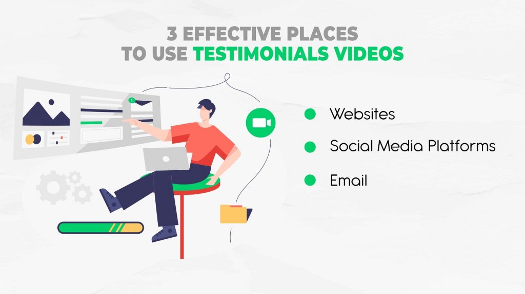 Effective Places Where You Can Use Your Customer Testimonials Videos