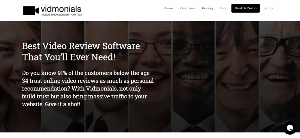 Vidmonials Best Video Review Software Company