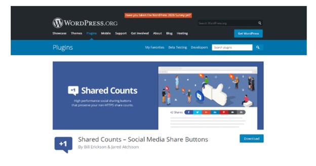 Shared Counts Video Social Proof Softwares