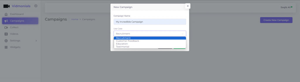 create campaign